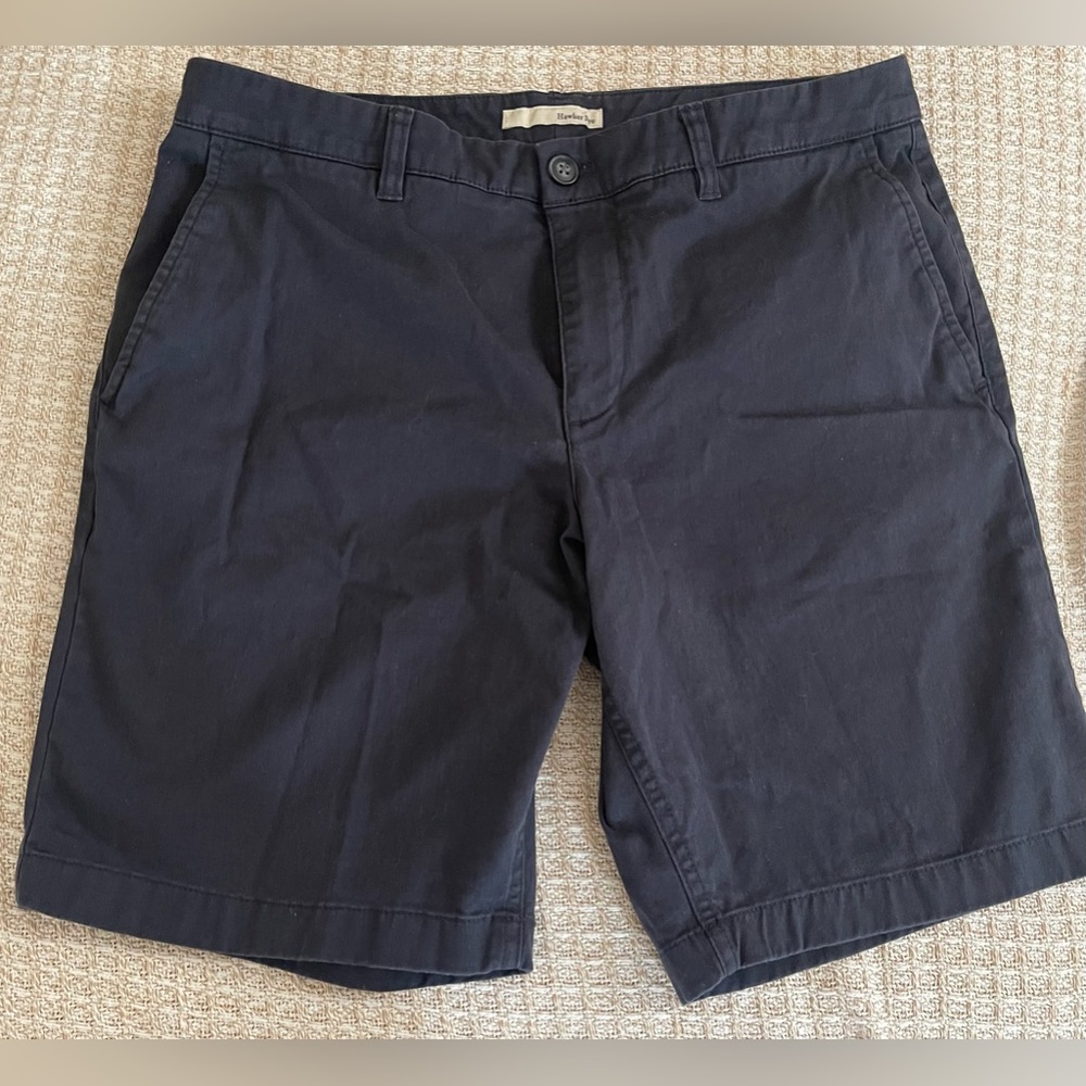 Mens shorts Navy Blue Hawker Rye size 33”